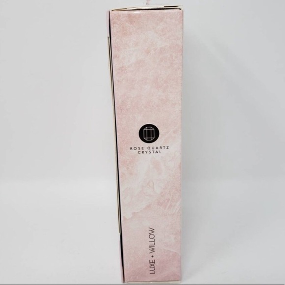 NEW LUXE + WILLOW Phoenix Rose Quartz Crystal Vibrating Facial Massager - Picture 4 of 9